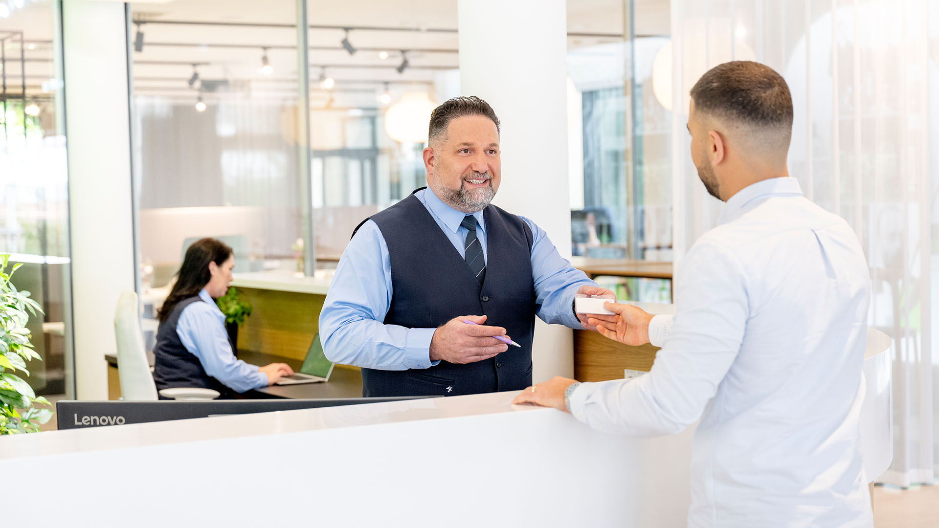 Sicherheitsdienste Empfang (1)