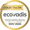 Auszeichnung Ecovadis Bronze 2024 Groß