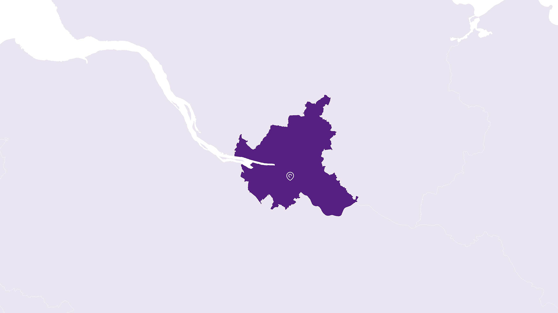 Landkarte Hamburg
