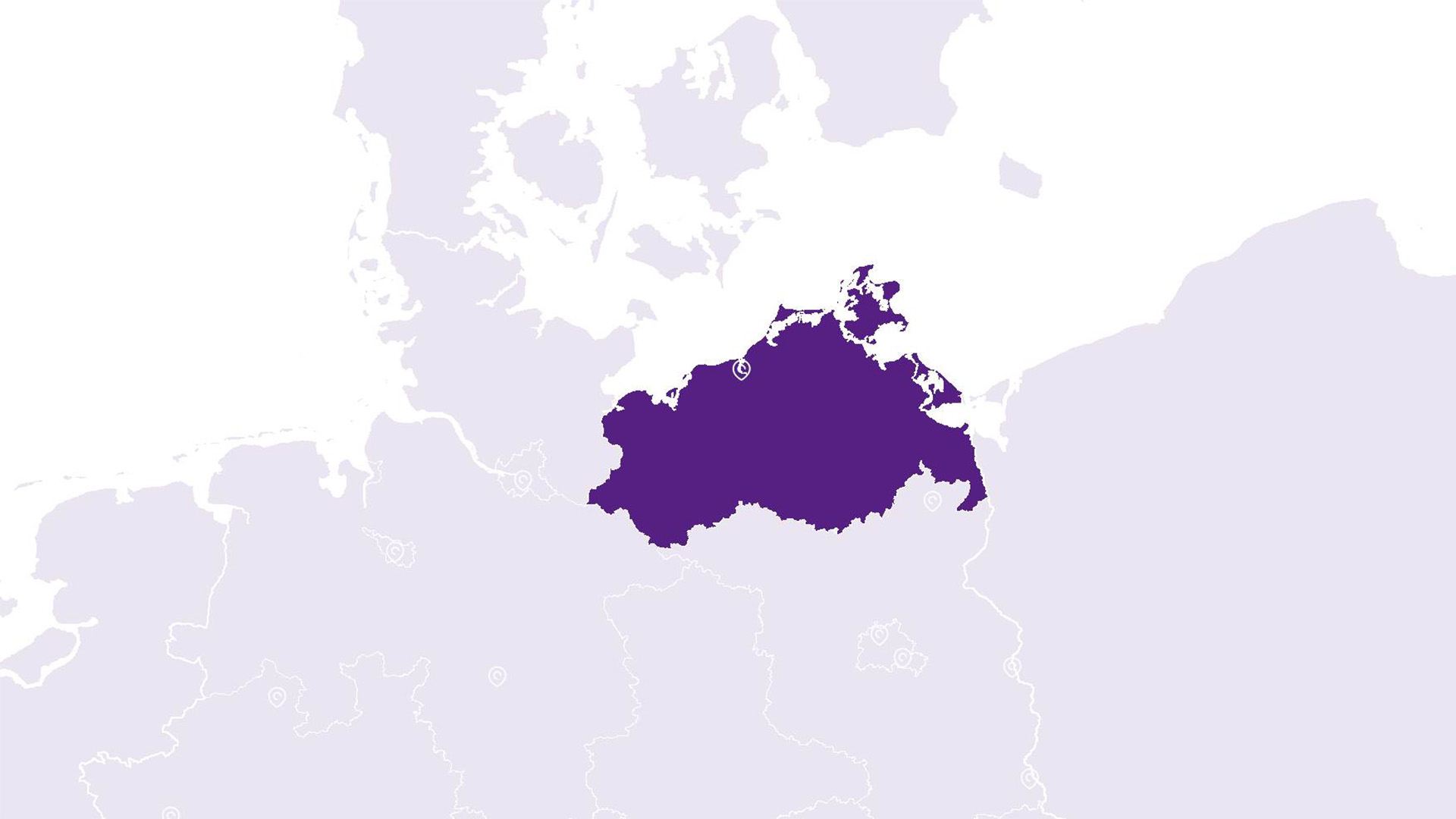 Landkarte Mecklenburg Vorpommern
